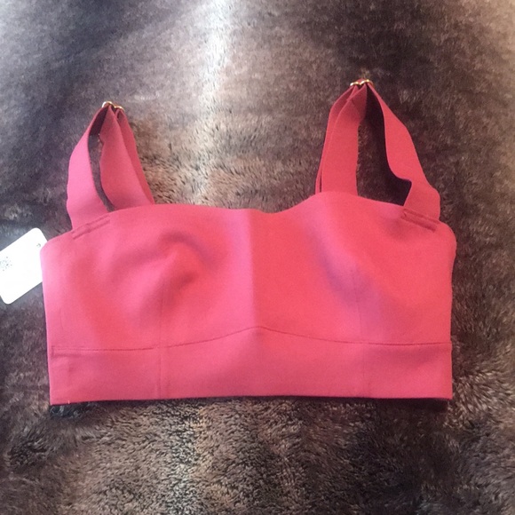 NWT Intimately Free People XS Naomi dried rose longline bra - Picture 4 of 5